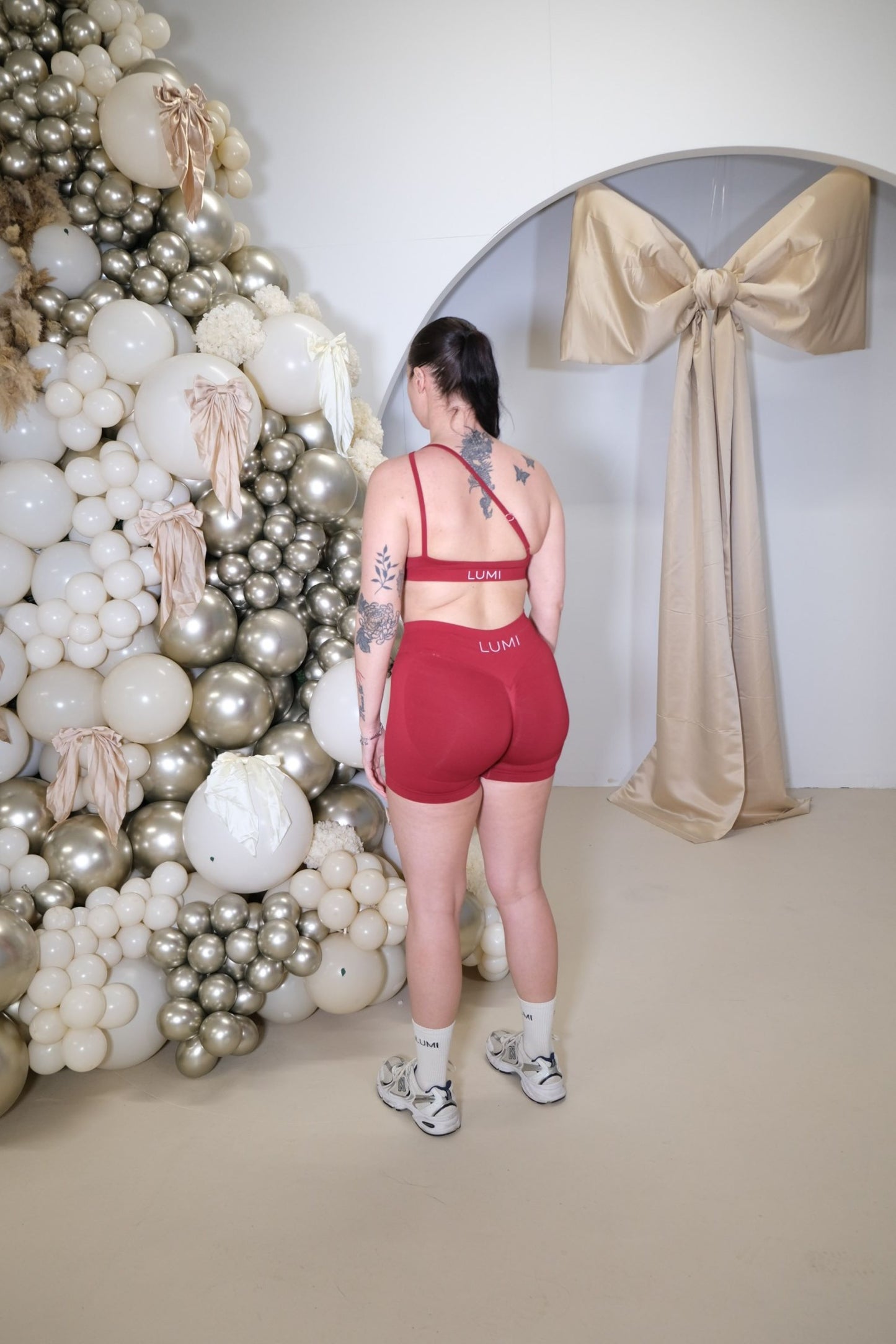 Cherry Asymmetric Bra