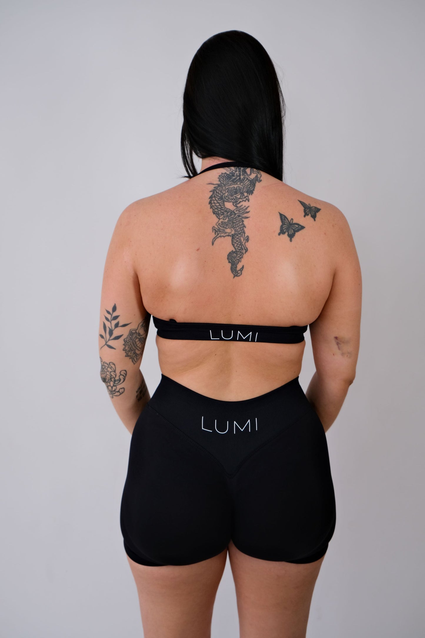 Black 11 Halter Neck Bra