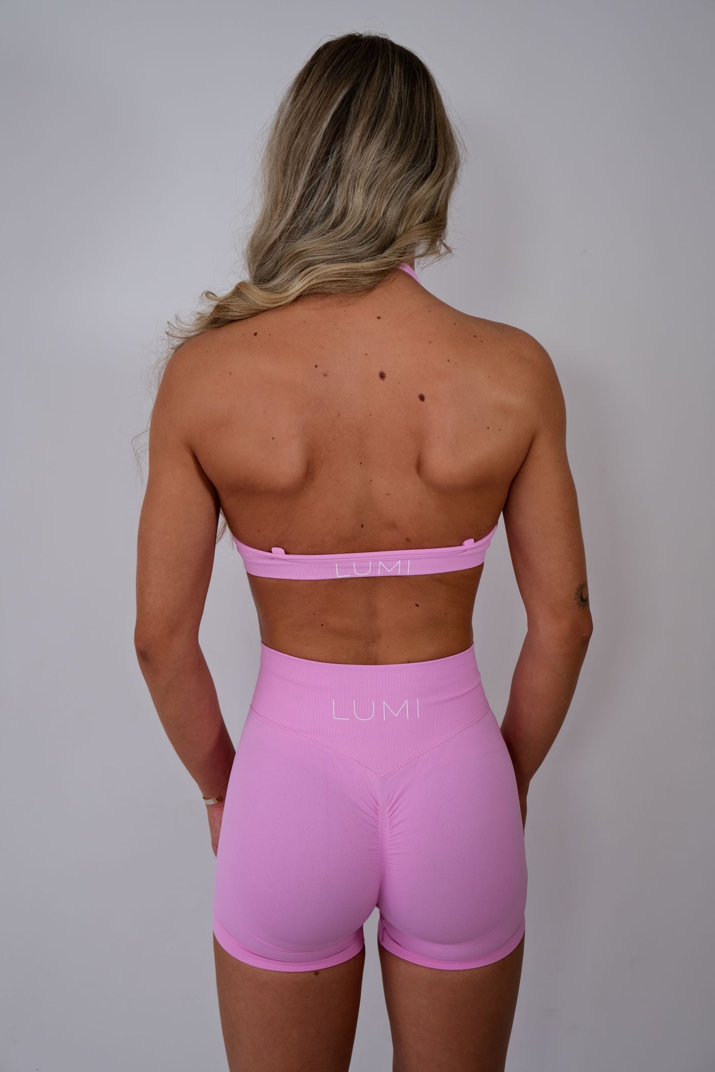 Bubblegum Pink 11 Halter Neck Bra