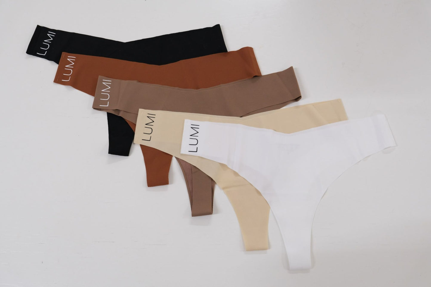 5 Pack Seamless Thongs