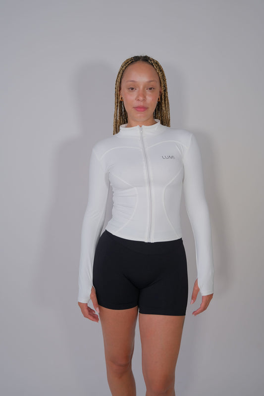 White Contour Jacket