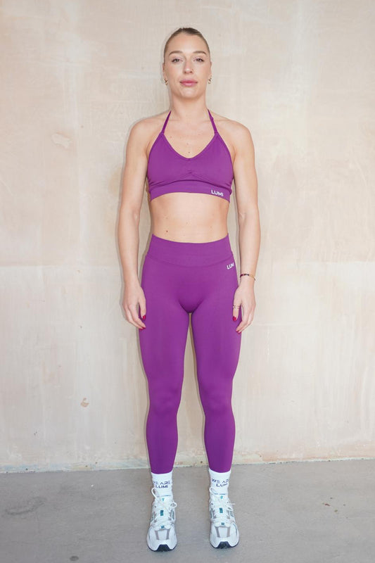 Purple Berry Leggings