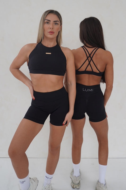 Abundance High Neck Sports Bra