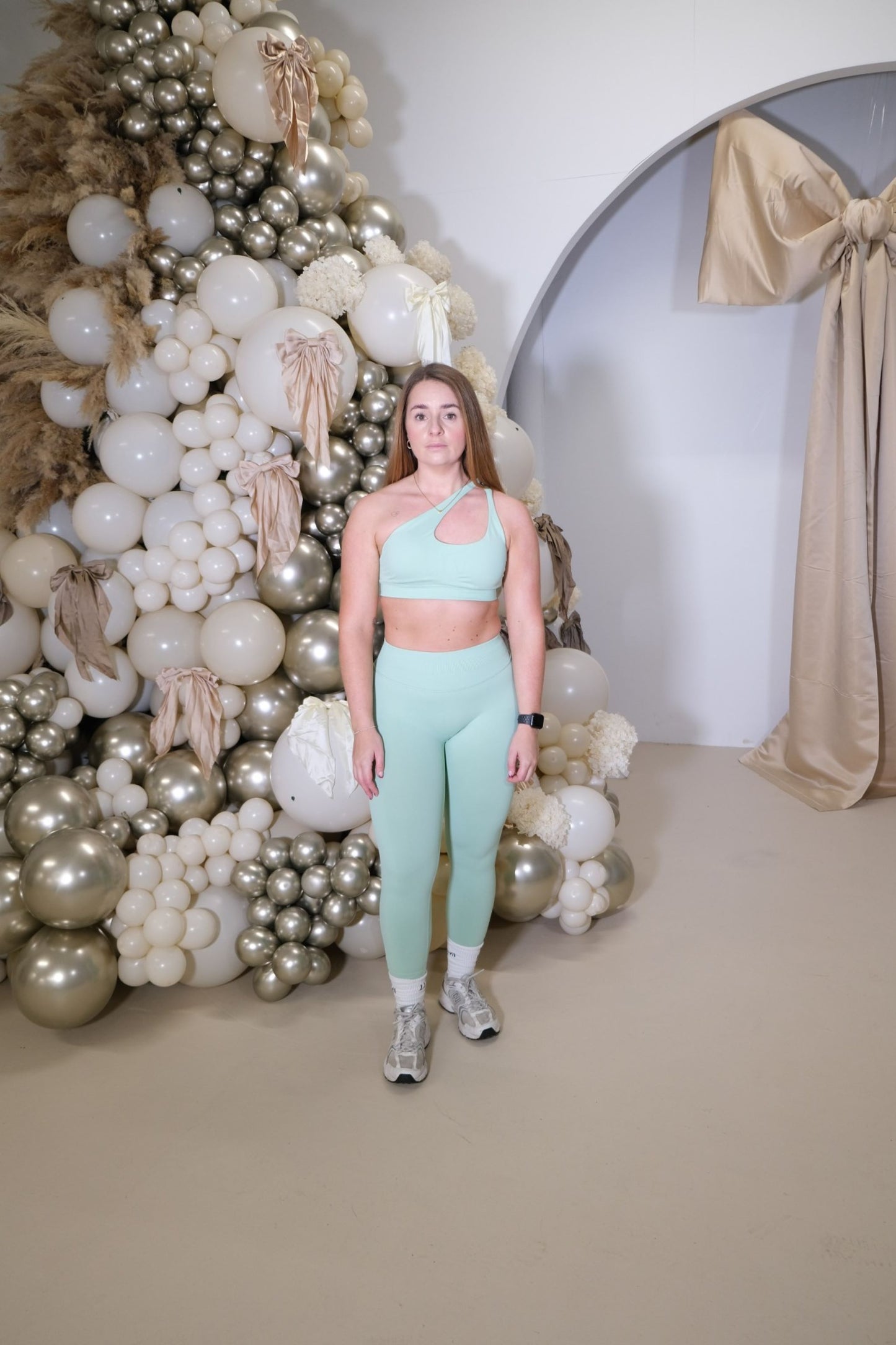 Pistachio Asymmetric Bra