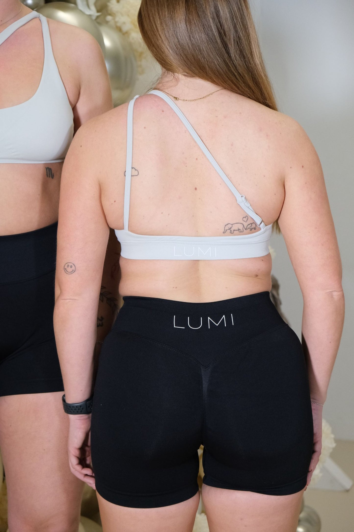Stone Asymmetric Bra