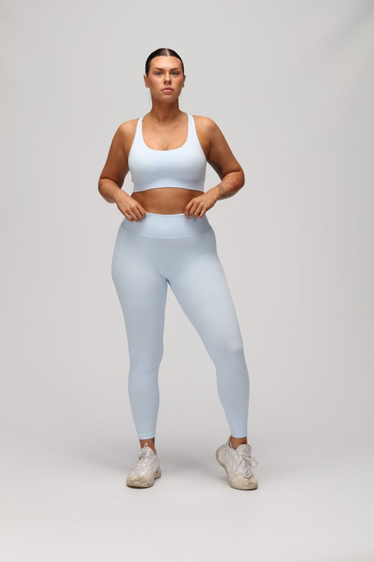 Powder Blue Sculpt Leggings